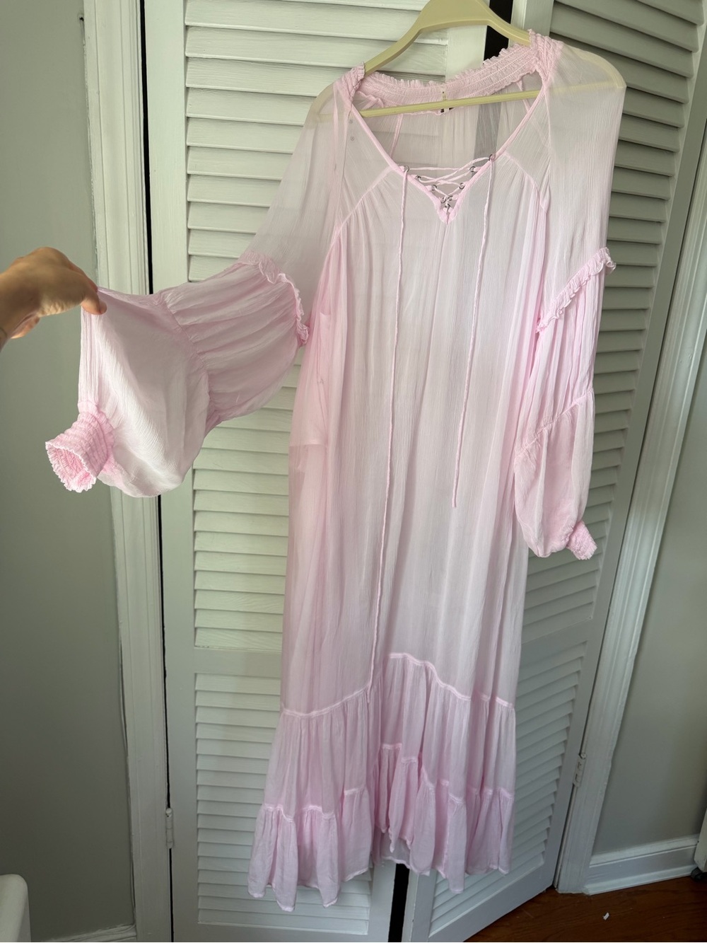 Free people maxi dress Small